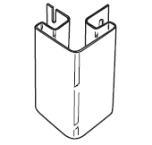 Сайдинг Mitten (Миттен) наружний угол